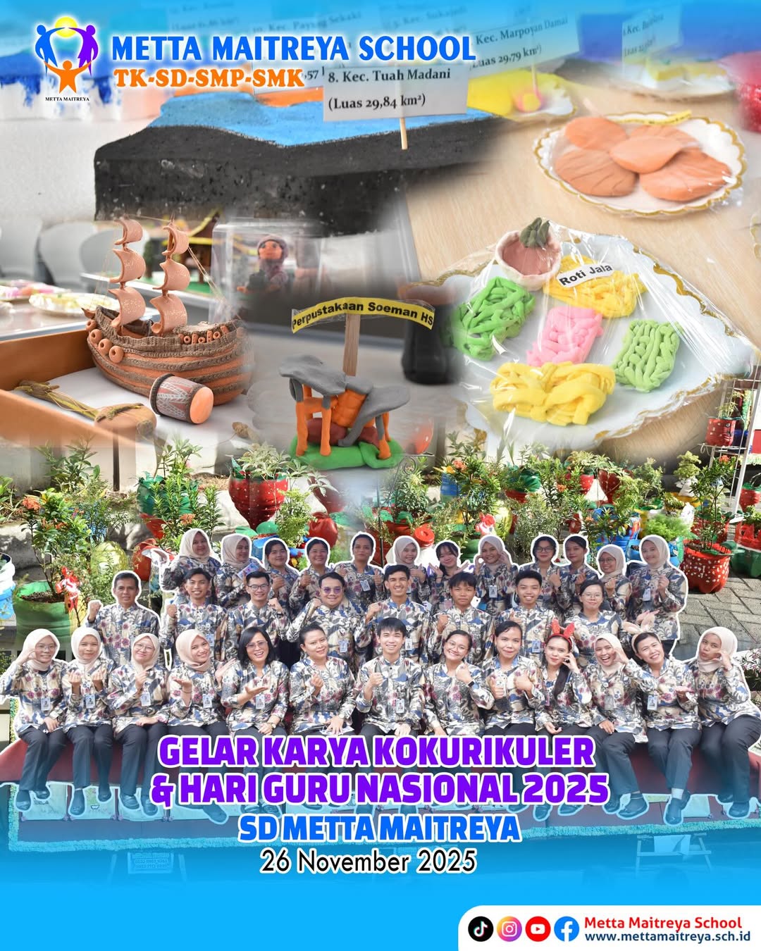 Gelar Karya Kokurikuler dan Hari Guru Nasional 2025